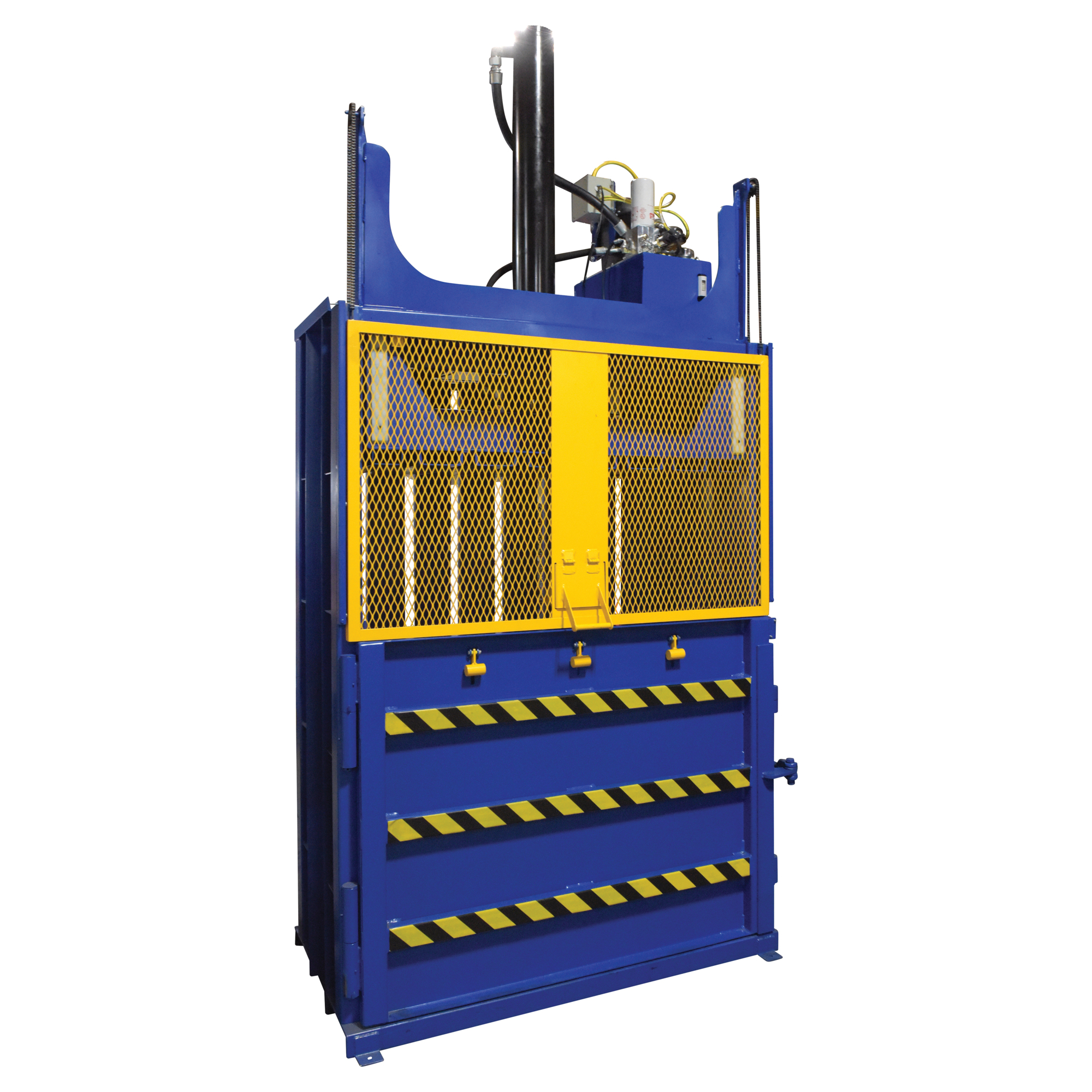 Vestil Cardboard Baler - 1100-Lb. Capacity, 142.188in. Raised Height, Electric, Model# CBB-3000-37